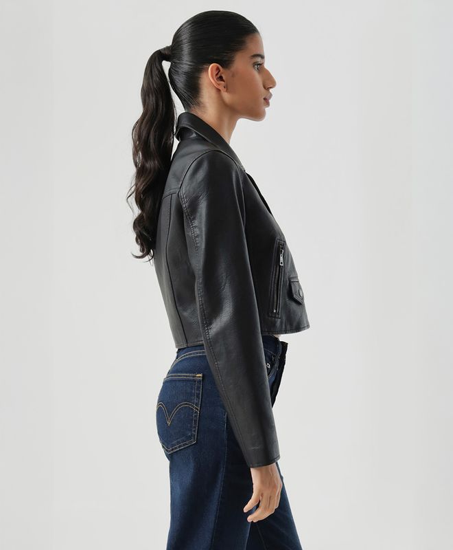 Chaqueta Cropped Moto Levi’s® Para Mujer