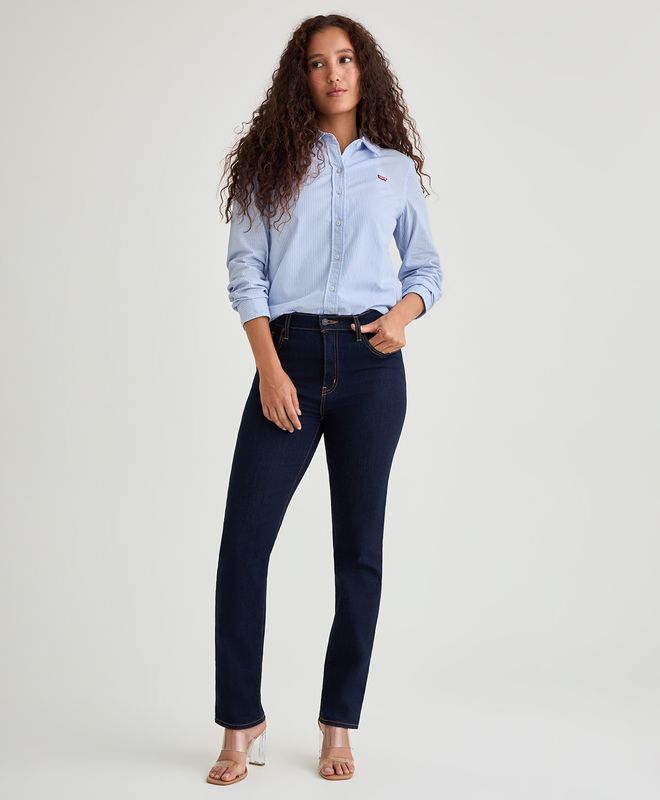 Jeans 724 High Rise Straight Levi’s® Para Mujer