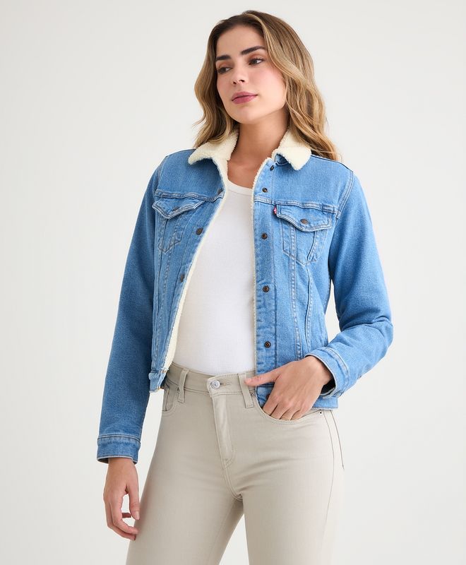 Chaqueta Sherpa Levi’s® Para Mujer