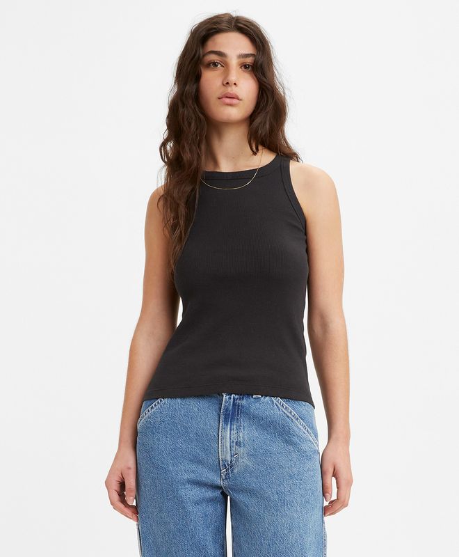 Camiseta Manga Sisa Essential Racer Tank Para Mujer