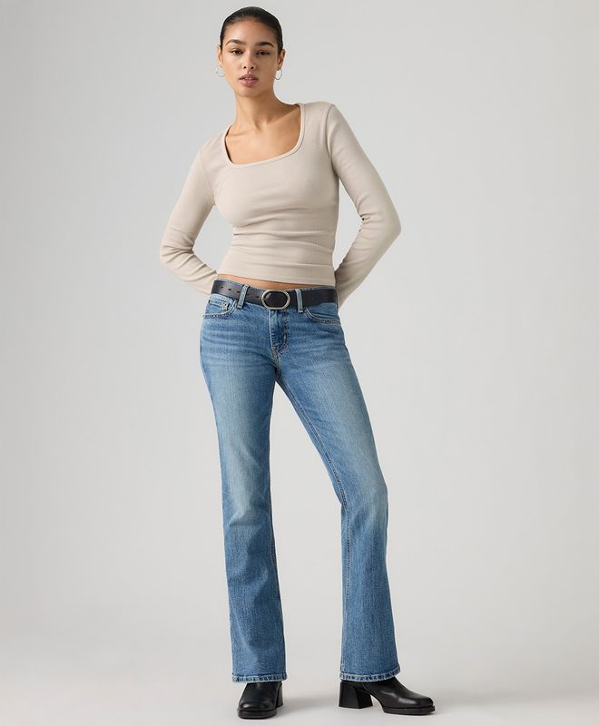 Jeans Low Slim Levi’s® Para Mujer