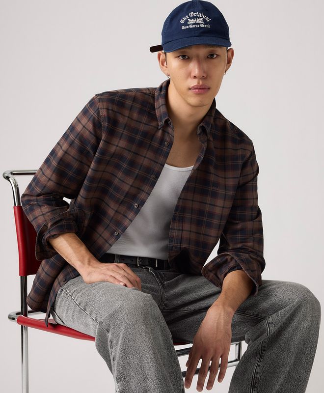 Camisa Manga Larga Authentic Button Levi’s® Para Hombre