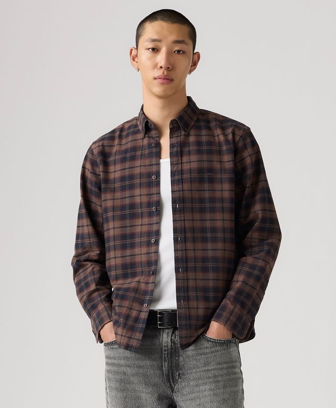 Camisa Manga Larga Authentic Button Levi’s® Para Hombre