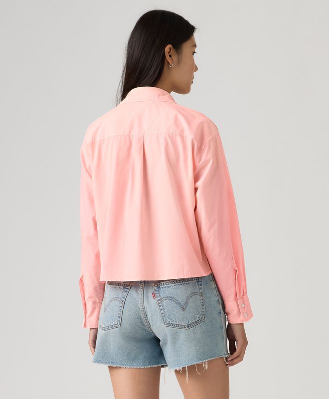 Camisa Manga Larga Cropped Harlie Levi’s® Para Mujer