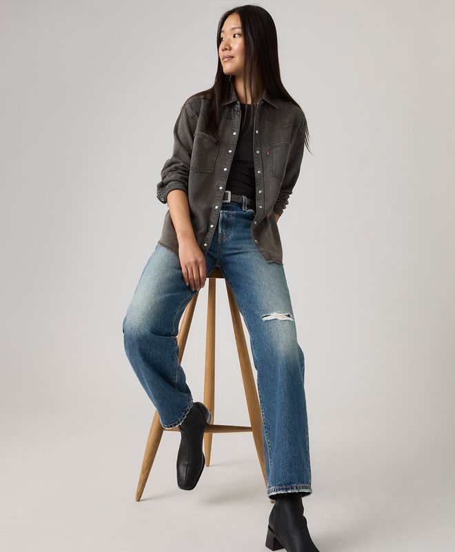 Camisa Manga Larga Teodora Western Levi’s® Para Mujer