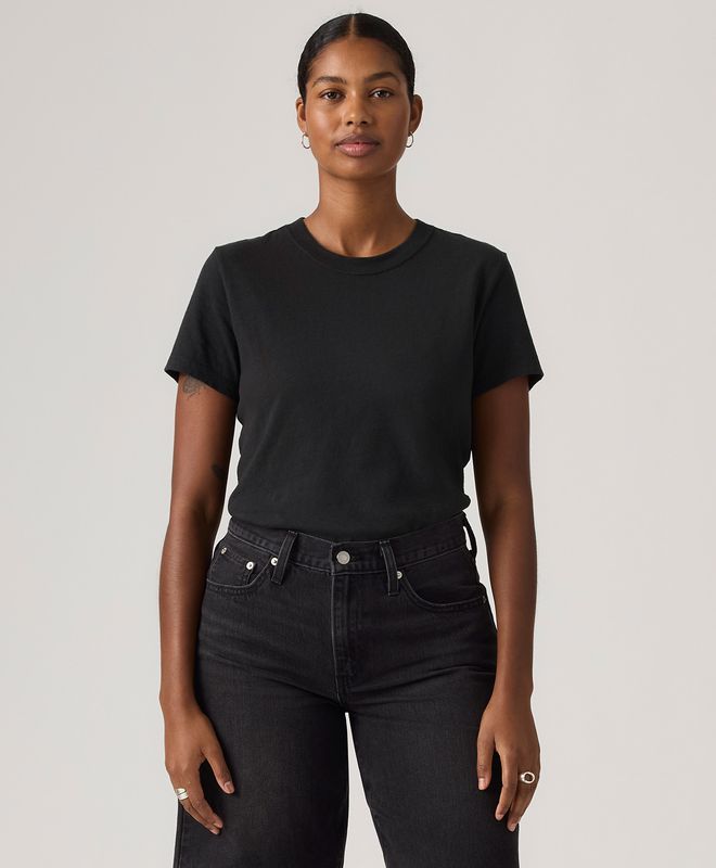 Camiseta Manga Corta Favorite Slub Levi’s® Para Mujer