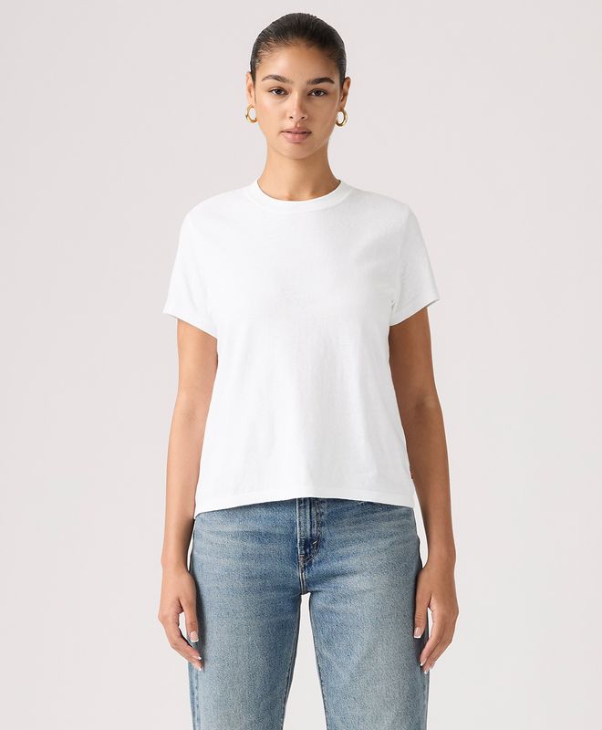 Camiseta Manga Corta Favorite Slub Levi’s® Para Mujer