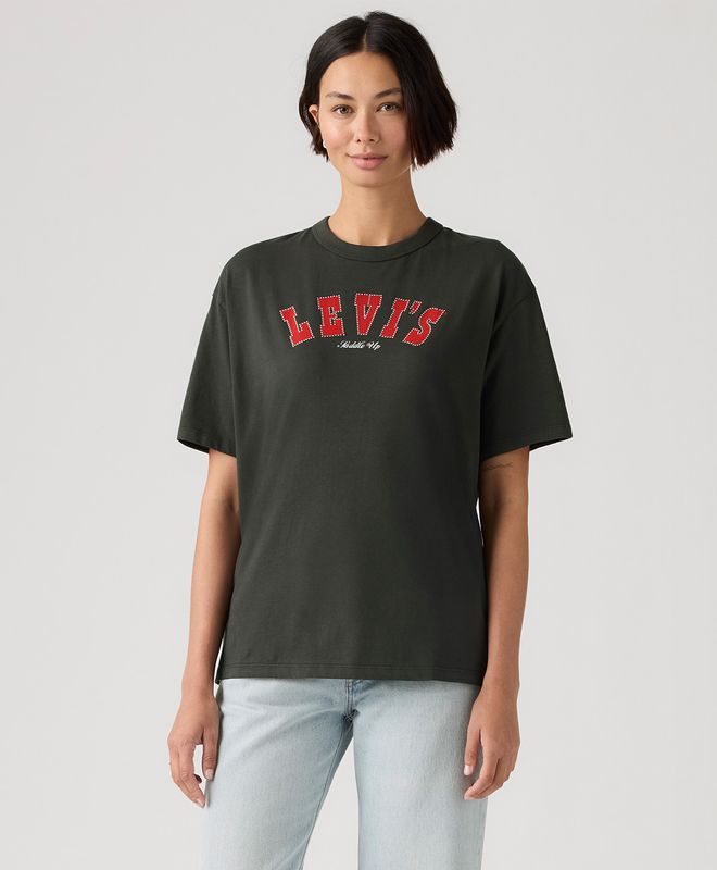 Camiseta Manga Corta Levi’s® Para Mujer