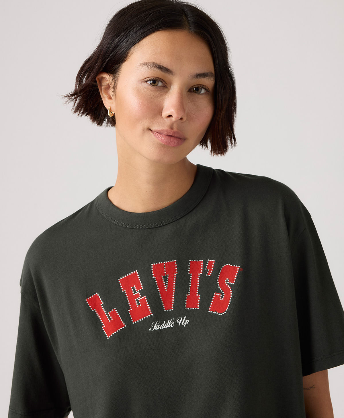 Camiseta Manga Corta Levi’s® Para Mujer Relaxed 236086 | Levi's®