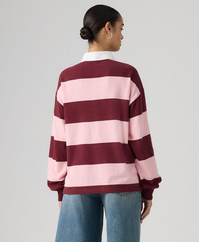 Camiseta Reeinie Rugby Long Sleeve Levi’s® Para Mujer