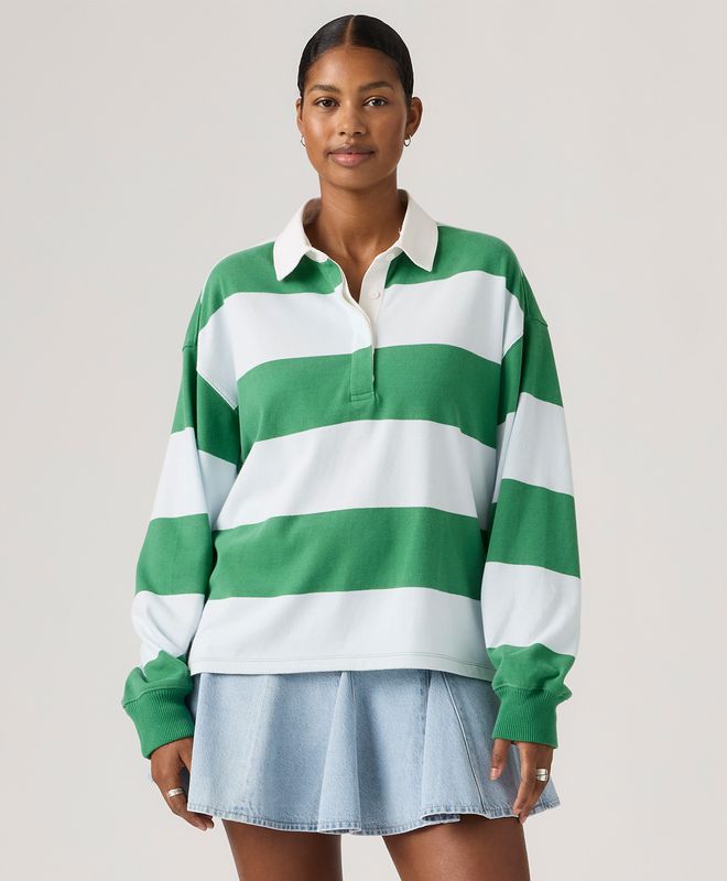 Camiseta Reeinie Rugby Long Sleeve Levi’s® Para Mujer