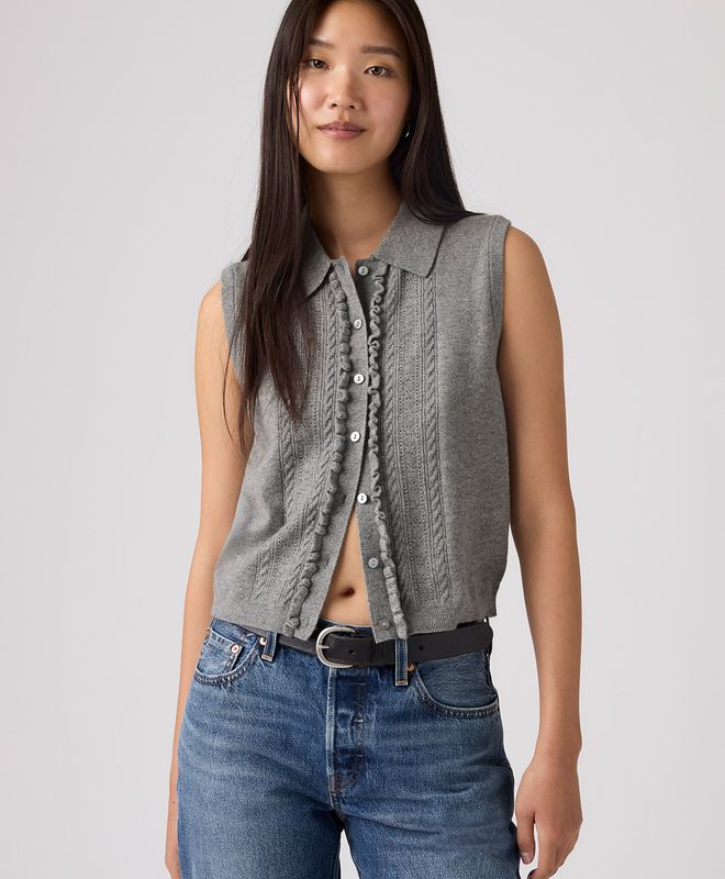 Chaleco Super Soft Mini Ruffle Levi’s® Para Mujer