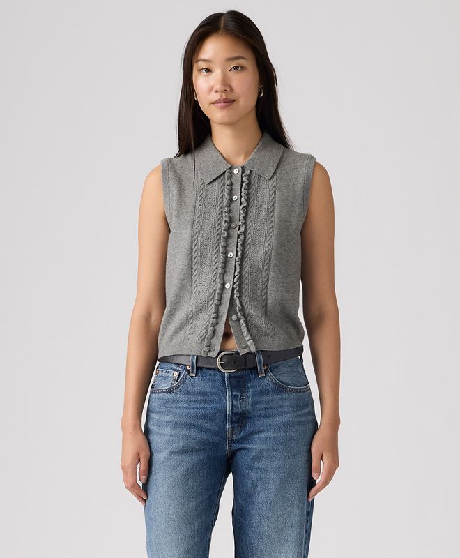 Chaleco Super Soft Mini Ruffle Levi’s® Para Mujer