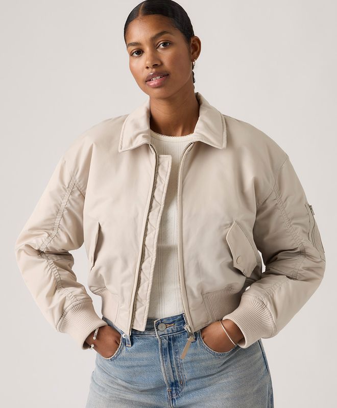 Chaqueta Bowie Crop Bomber Levi’s® Para Mujer