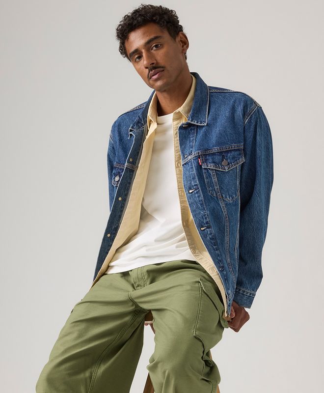 Chaqueta Relaxed Fit Trucker Levi’s® Para Hombre