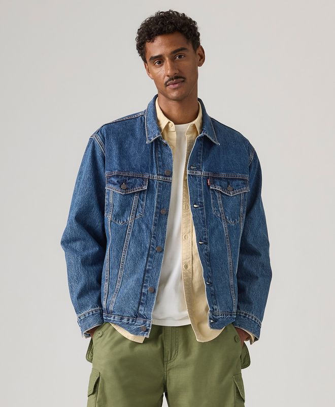 Chaqueta Relaxed Fit Trucker Levi’s® Para Hombre