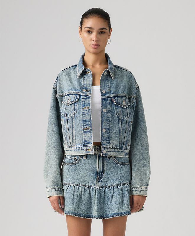 Chaqueta Shrunken 90's Trucker Levi’s® Para Mujer