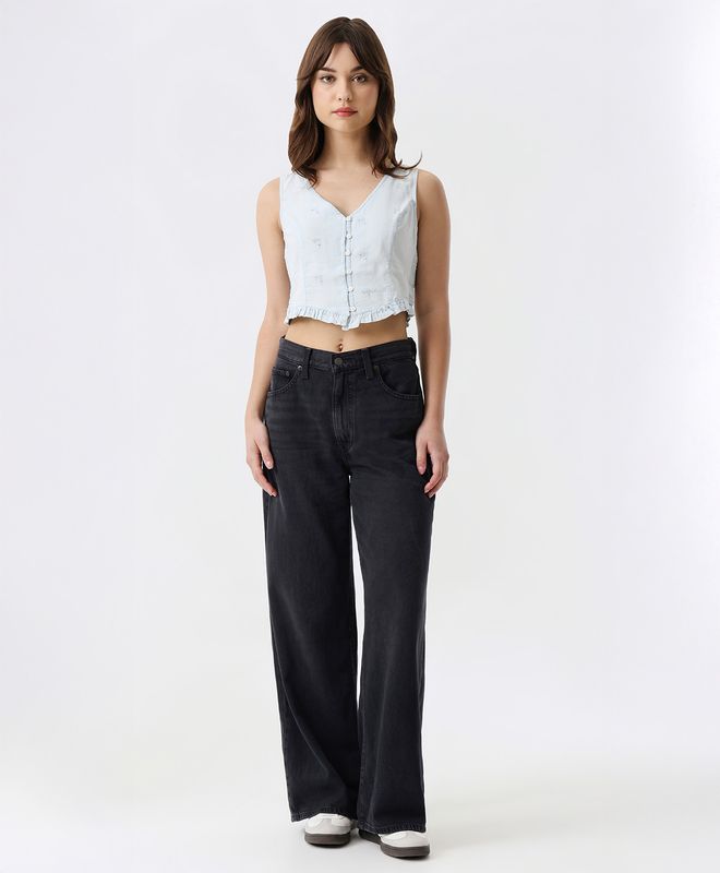 Jeans Cinch Wide-Leg Levi’s® Para Mujer