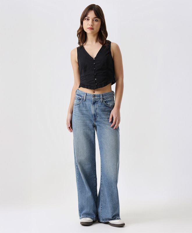 Jeans Cinch Wide-Leg Levi’s® Para Mujer