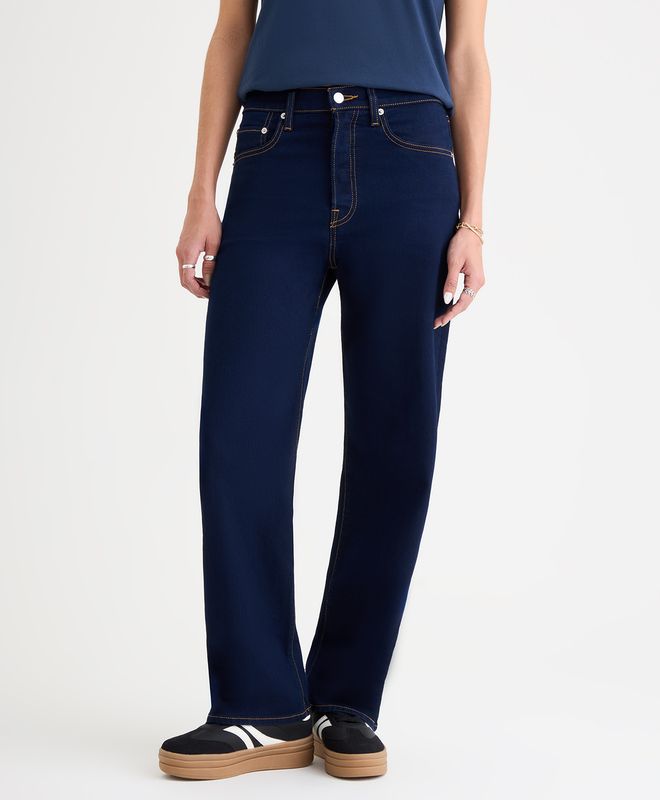 Jeans Ribcage Straight Ankle Levi’s® Para Mujer