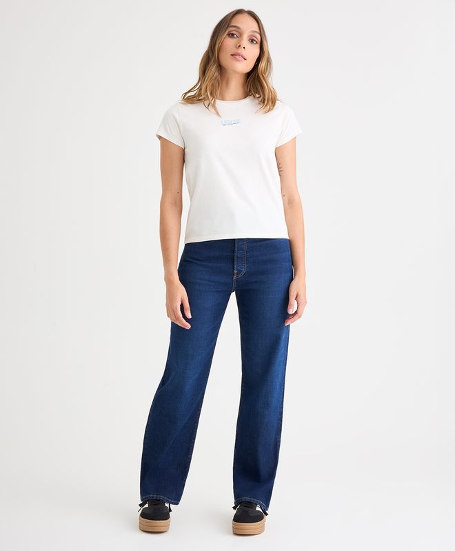 Jeans Ribcage Straight Ankle Levi’s® Para Mujer
