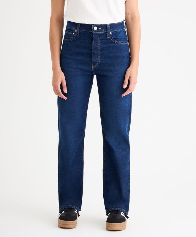 Jeans Ribcage Straight Ankle Levi’s® Para Mujer