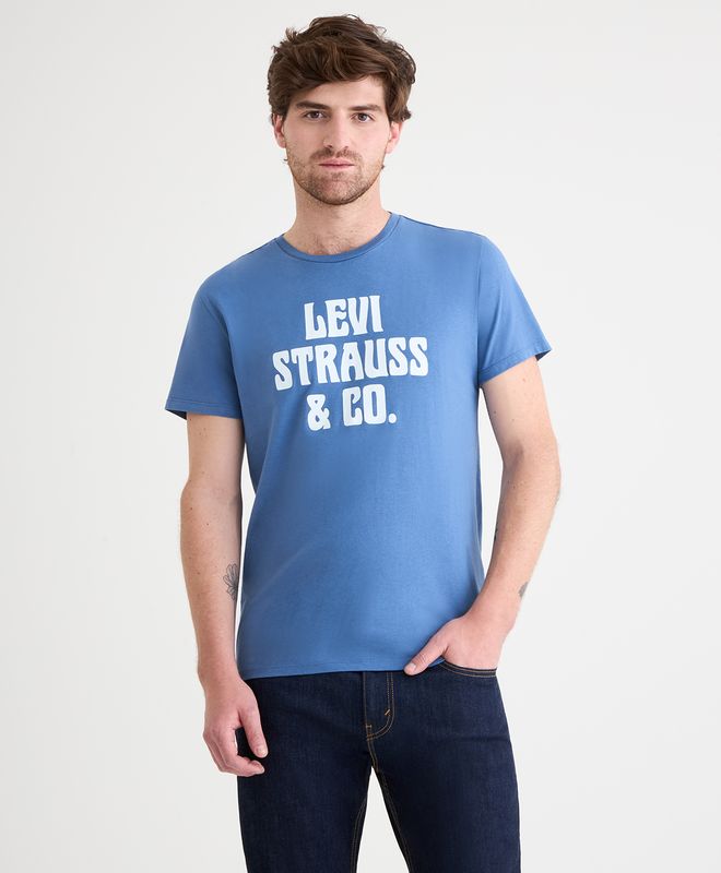 Camiseta Manga Corta Levi’s® Para Hombre