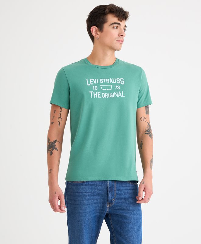 Camiseta Manga Corta Levi’s® Para Hombre