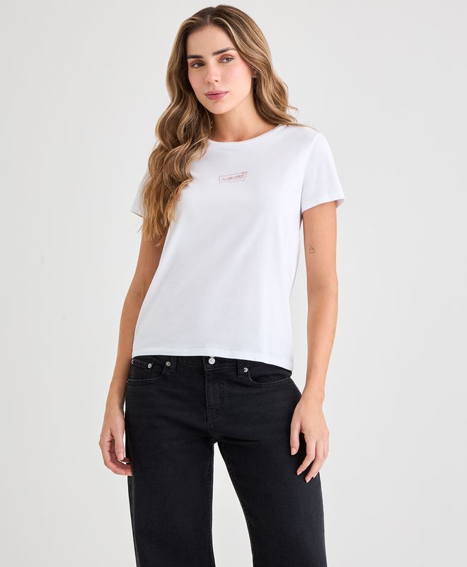 Camiseta Manga Corta Levi’s® Para Mujer