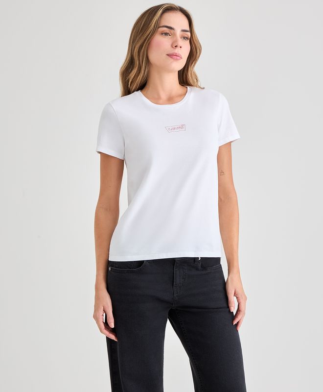 Camiseta Manga Corta Levi’s® Para Mujer