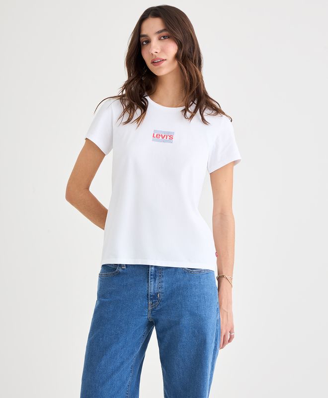 Camiseta Manga Corta Levi’s® Para Mujer