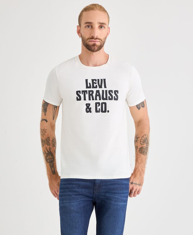 Camiseta Manga Corta Levi’s® Para Hombre