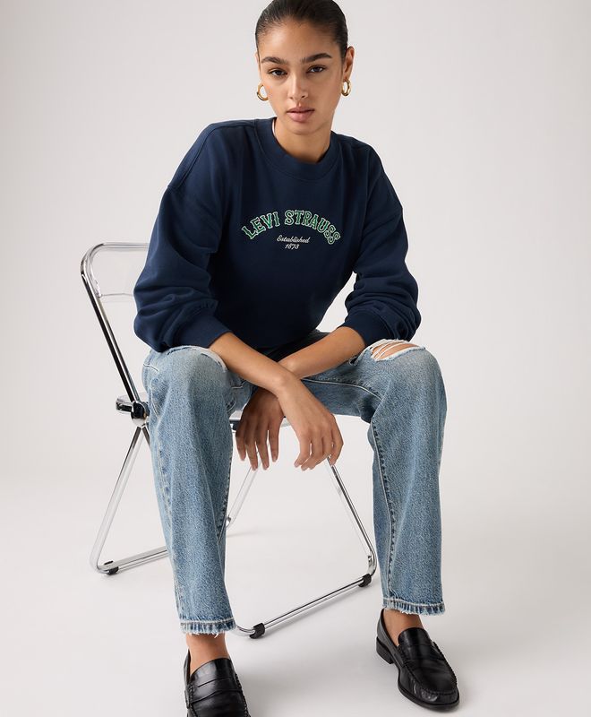 Buzo Vintage Boxy Crew Levi’s® Para Mujer