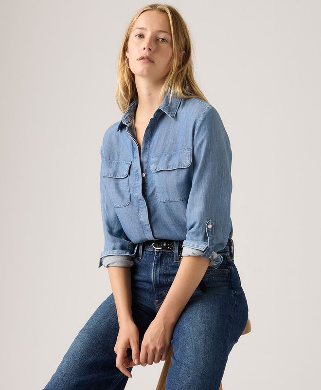 Camisa Manga Larga Elaine Utility Levi’s® Para Mujer