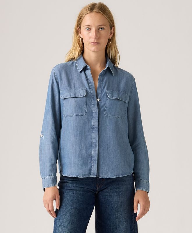Camisa Manga Larga Elaine Utility Levi’s® Para Mujer
