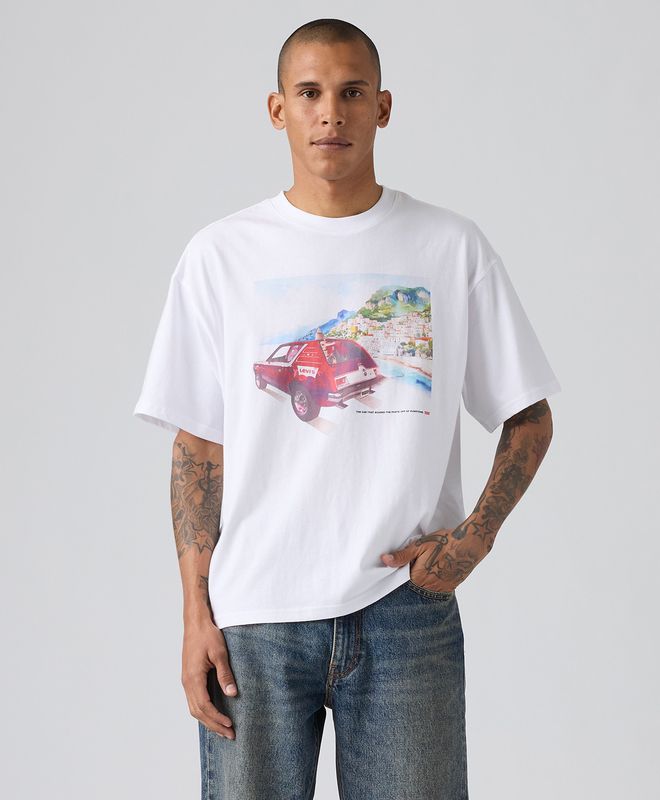 Camiseta Boxy Graphic Levi’s® Para Hombre