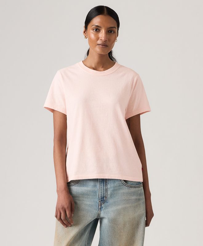 Camiseta Manga Corta Favorite Slub Levi’s® Para Mujer
