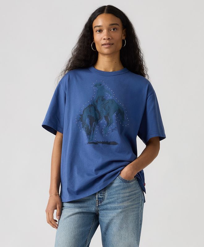 Camiseta Manga Corta Levi’s® Para Mujer