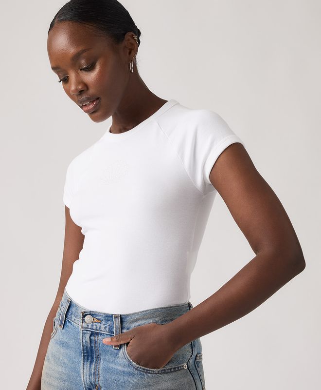 Camiseta Manga Corta Riley Levi’s® Para Mujer