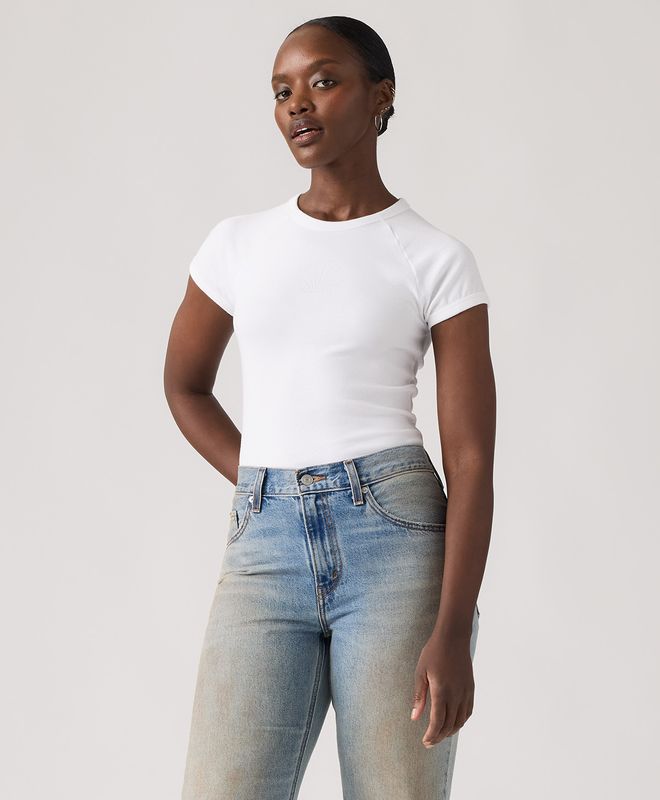 Camiseta Manga Corta Riley Levi’s® Para Mujer