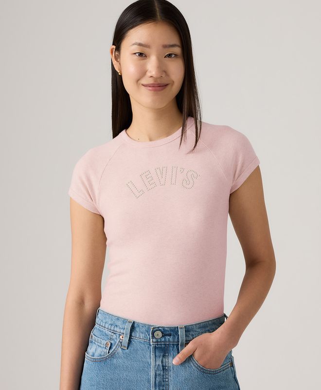 Camiseta Manga Corta Riley Levi’s® Para Mujer