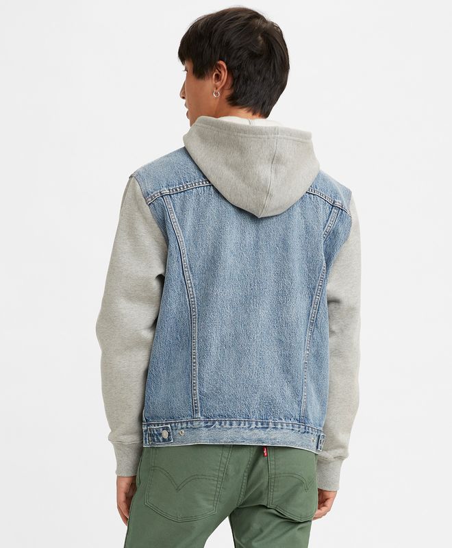 Hybrid Hoodie V Trucker Para Hombre