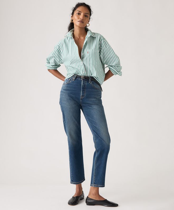 Jeans 501® Crop Levi’s® Para Mujer