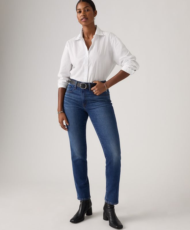 Jeans 724 High Rise Straight Levi’s® Para Mujer