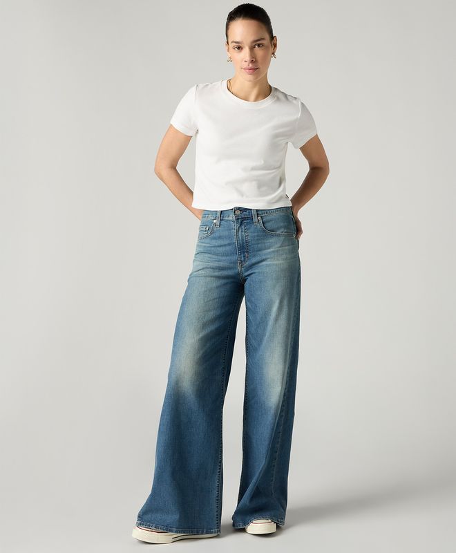 Jeans 728 High Rise Wide Leg Levi’s® Para Mujer