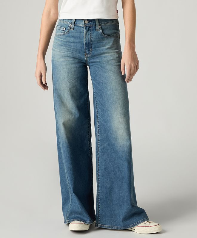 Jeans 728 High Rise Wide Leg Levi’s® Para Mujer