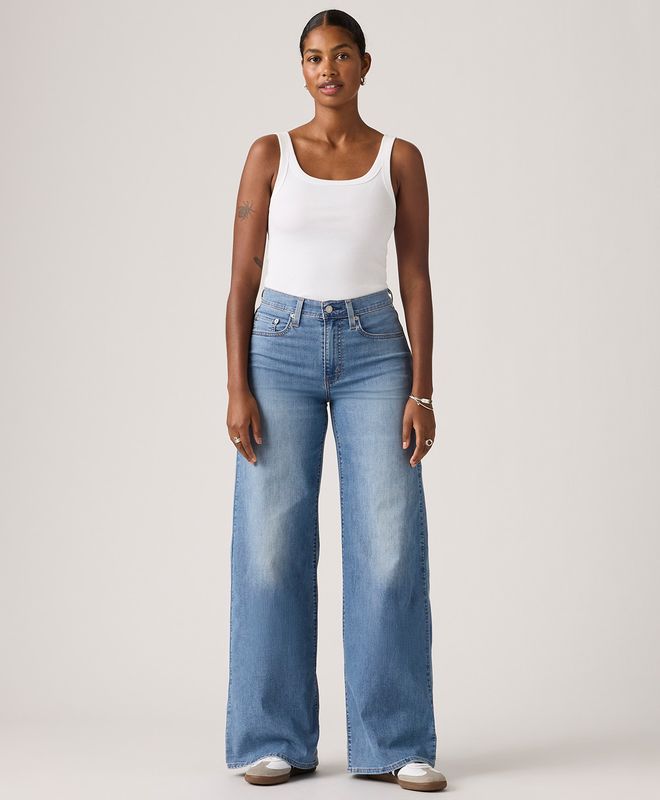 Jeans 728 High Rise Wide Leg Levi’s® Para Mujer