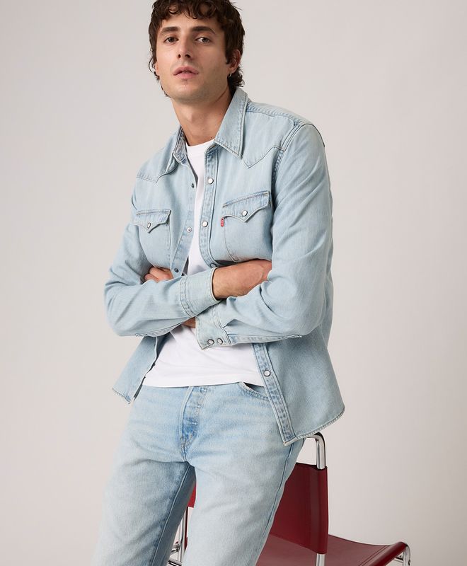 Camisa Manga Larga Barstow Western Levi’s® Para Hombre