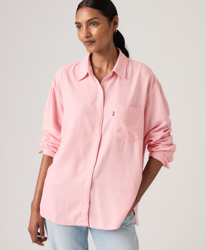 Camisa Manga Larga Harlie Boyfriend Levi’s® Para Mujer
