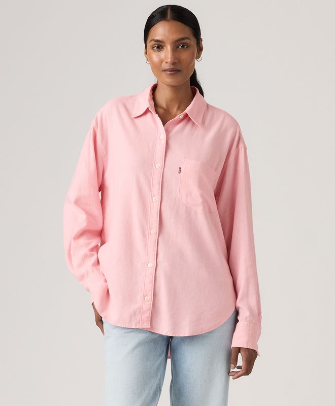 Camisa Manga Larga Harlie Boyfriend Levi’s® Para Mujer